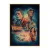 De Volta Para o Futuro Parte Filme Cartaz Bar Dormitório Decoração Pintura de Parede 588