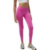 Pantalones de yoga sin costuras estilo europeo y americano, con cintura alta y diseño cruzado, ideales para correr, hacer deporte y fitness.