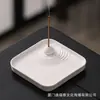Novo Inseridor de Incenso de Gesso Estilo Chinês, Incenso e Porta-Incensos de Linha de Sândalo Acessórios Queimador de Incenso Suporte de Incenso Zen Ornamentos Brancos para Escritório
