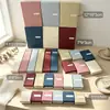Caixas de joias em estoque para colares, brincos, pingentes, anéis e acessórios, com caixas de presente tipo gravata borboleta e base com tampa, atacado