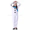 Fantasia de Boneco de Neve Feminina de Natal COS Fantasia G0403 Menina Boneco de Neve Fofa Fantasia de Performance Papai Noel