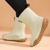 Botas de Lluvia Impermeables Transfronterizas para Padres e Hijos para Hombres y Mujeres, Botas de Lluvia de Media Pantorrilla a la Moda, Zapatos de Agua Antideslizantes para Cocina, Senderismo y Pesca