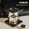 Organizador de cajones acrílico giratorio para cosméticos, almacenamiento de escritorio para joyas y perfumes, organizador de tocador para productos de cuidado de la piel
