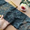 Falda de Encaje Elástico Verde Oscuro Verde Oscuro Ropa Extensa Decoración Hecho a Mano DIY Auxiliar