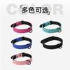 2025 nuevo collar de cuero PVC transfronterizo collar de cuero para mascotas collar para perro placas de identificación para perros pajarita collar para cachorro
