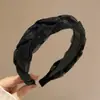 Diadema Plisada para Mujer Presión Alta en la Parte Superior de la Cabeza Diadema Celebridad de Internet 2024 Nuevo Estilo Sello para el Cabello Especial para Lavarse la Cara Diadema Ancha