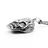 Anillo de calavera y cabeza de fantasma de personalidad retro retro dominante empaque independiente anillo de acero de titanio para hombre accesorios de moda modernos para hombre