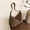 Bolso de Gran Capacidad Estilo Relajado para Mujer 2026 Nuevo Diseño Bolso de Hombro Cruzado de Moda Bolso Tote Texturizado