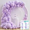Set de Globos Amazon Transfronterizo Color Sólido Cadena de Globos Fiesta de Cumpleaños Boda Decoración Paquete de Globos Mayoreo