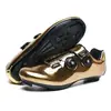 Novos Sapatos de Ciclismo de Outono, Sapatos de Ciclismo de Estrada com Sola de Nylon, Sapatos de Ciclismo com Travas, Sapatos de Solado Rígido