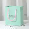 En stock Bolsas de Regalo para Joyería Bolsas de Mano Sentido Avanzado Gradiente Día de San Valentín Primer Empaque de Joyería Bolsa Engrosada