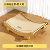 Rascador para gatos, nido de sisal resistente al desgaste, gran sofá reclinable con garras, sofá integrado antiarañazos, juguete para gatos