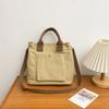 Bolso Casual para Mujer Estilo Coreano Bolso de Mano de Lona para Chica Estilo Artista Bolso de Negocios para Mujer Bolso Cruzado Casual Simple