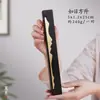 Lanzhai Sol Naciente Arena Negra Sándalo Madera Maciza Regla Sándalo Morado Fino Principiante Caligrafía Especial Regla Creativa Alta