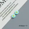 Acessórios de Resina Flor Margarida Colorida Pequena DIY Cola de Creme Capa de Celular Ímã de Geladeira Furo Fivela de Sapato Acessórios para Cabelo