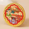 Moneda Conmemorativa Popular Nacional de Ciudad en stock Medallón Conmemorativo de Ciudad de Atracciones Turísticas al por mayor Moneda de Oro de Creación Cultural de Lugar Escénico Moneda de Plata