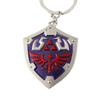 Leyenda de Zelda Lágrimas del Reino de Hyrule mini linkhelia escudo llavero colgante de juguete de metal
