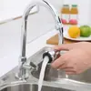 Grifo Giratorio Universal de 360 Grados Presurizado Anti-salpicaduras Extensión de Ducha Boquilla de Extensión Filtro Aireador Ahorrador de Agua