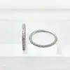 Anillo Cerrado Multicolor de Aleación de Titanio F136 con Diamantes Completos Titanio G23 Rosca Interna Pendientes de Zirconia Aros para Orejas Clavos para Orejas Accesorios de Joyería