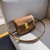 Bolsa de Tofu 2025 Bolsa Primavera y Verano Nueva Moda Bolso de Mujer Cuero Genuino Bolso Cuadrado Pequeño Bolso Cruzado para Hombro de Mujer Gama Alta