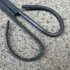 Pinzas de Fuego Forjadas Antiguas, Pinza para Basura de Trabajador de Saneamiento de Longitud Extendida, Pinza de Nariz Plana, Pinzas de Fuego Engrosadas para el Hogar, Pinza para Bolas de Carbón