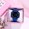 Reloj electrónico multifuncional para hombres y mujeres estudiantes moda ultradelgado 50m luminoso deportivo Reloj para estudiantes de secundaria y primaria