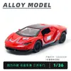 Simulación Transfronteriza Aleación Modelo de Coche Todoterreno Adornos Coche Deportivo Infantil Aleación Coche de Retracción Regalo para Niño