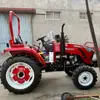 Trator de Quatro Rodas de Uso Duplo para Irrigação e Drenagem, Power King 504, Rei de Pomares e Estufas, Rotativa de Quatro Rodas Agrícola