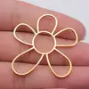 48x 42mm 3,7g multicolorido DIY acessórios de vestuário flores e árvores pingente de flor oca