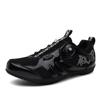 Zapatillas de Ciclismo Nuevas Zapatillas de Bloqueo Zapatillas de Ciclismo de Malla de Caña Baja con Botón Giratorio Libre para Pareja Zapatillas de Ciclismo