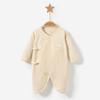 Roupas de Bebê Recém-Nascido Primavera e Outono Algodão Puro Macacão Borboleta Estilo Fino 3 Meses Macacão Body de Bebê