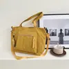 2026 Nueva Moda Gran Capacidad para Viajes Diario Color Sólido Bolso de Mano Diseño de Nicho Bolso de Hombro Casual Bolso Tote Perezoso