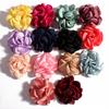 Flor Lateral Quemada Flor de Rosa Tostada Vintage Accesorios para el Cabello Rizados Flor de Camelia Lado Caliente Flor de Cabeza 5cm