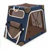 Transportador de Carro para Animais de Estimação Transfronteiriço Personalizado Gaiola para Cachorro Porta-Malas Bolsa para Pet Grande Capacidade Dobrável Gaiola para Pet Bolsa de Viagem para Exterior