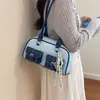 Bolsa de Bolos para Mujer 2026 Nueva Moda Boston Bolso de Hombro para Axila Versátil para Viajes Diarios Bolso de Mano de Gran Capacidad