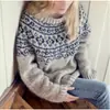 2025 Tejido de Aguja Gruesa Impresión Digital 3D Sudaderas Redondas para Hombre y Mujer Empalme de Rayas Prendas de Exportación Sudaderas para Mujer