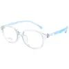 Gafas Flexibles para Jóvenes y Niños 52205 Ultraligeras Anti-Miopía Montura para Niños y Niñas Montura para Gafas de Estudiante