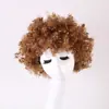 Peluca de cabeza explosiva para niños y adultos, accesorios de actuación para jardín de infantes, tocado de payaso, escenario, divertida, para fanáticos, peluca de color