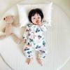 Mameluco de verano sin huesos Clase A de fibra de bambú para bebé de manga larga ropa para recién nacido para bebés niños y niñas ropa para aire acondicionado pijamas