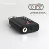 Candado de combinación nuevo para equipaje transfronterizo, con ruedas, ABS, candado de contraseña aduanal, portátil, antirrobo 07ST