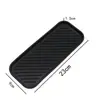 Alfombrilla de Drenaje de Silicona Rectangular Larga Caja de Jabón Antideslizante Estante de Almacenamiento para el Hogar Bandeja de Silicona Rectangular