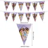 Banderín Triangular Banderines de Cadena Banderines Triangulares de Papel Decoración de Fiesta Banderines Triangulares Gran Colección