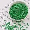 Grânulos de Arroz de Vidro Fosco Cor Sólida 3mm Pulseira Colar Brincos Artesanais DIY Materiais para Joias Atacado