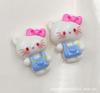 Sanrio DIY Accesorios de Resina Pegamento Crema Funda para Teléfono Llavero Vaso de Agua Pegatinas Adornos para Decoración de Pastel
