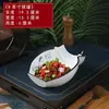 Louças especiais para hotel, pratos criativos, louças domésticas, pratos de cerâmica para refogar, pratos especiais para entradas frias de restaurante e hotel, uso comercial