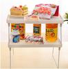 Estante de Almacenamiento Plegable para Habitación Baño Estante para Artículos Diversos Multiusos Estante de Almacenamiento