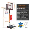 Cesta de basquete infantil para uso interno em casa, ajustável e móvel, cesta de arremesso de basquete externa para adolescentes e adultos