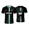 Estación Independiente Transfronteriza Camiseta de Verano para Hombre Impresión Digital Deportiva Cuello Redondo Holgada de Manga Corta Camiseta de Uniforme de Fútbol 3D