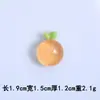 Frutas y Verduras Transparentes DIY Joyería Casera de Resina Accesorios Pasador Diadema Funda para Teléfono Móvil Bolsa de Materiales Adornos Decorativos Mayoreo