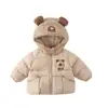 Ropa de Algodón para Niños, Ropa de Invierno, Tipo Engrosado una Chaqueta Cálida, Ropa de Algodón Cálida Casual para Bebés y Niños Pequeños